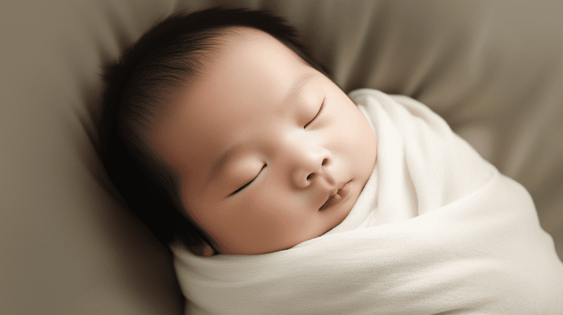 Swaddling your baby is an effective way to calm and comfort them.