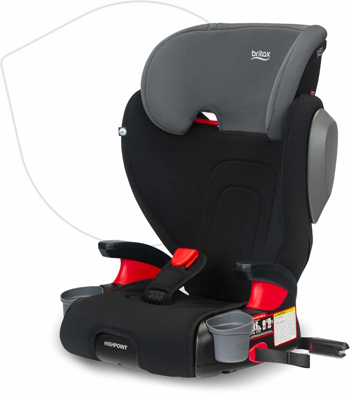 Britax Highpoint Backless Belt-Positioning Booster Seat