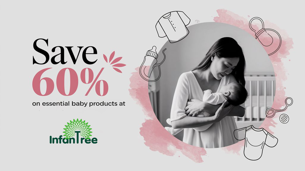 Save 60% on Essential Baby Products at INFANTREE