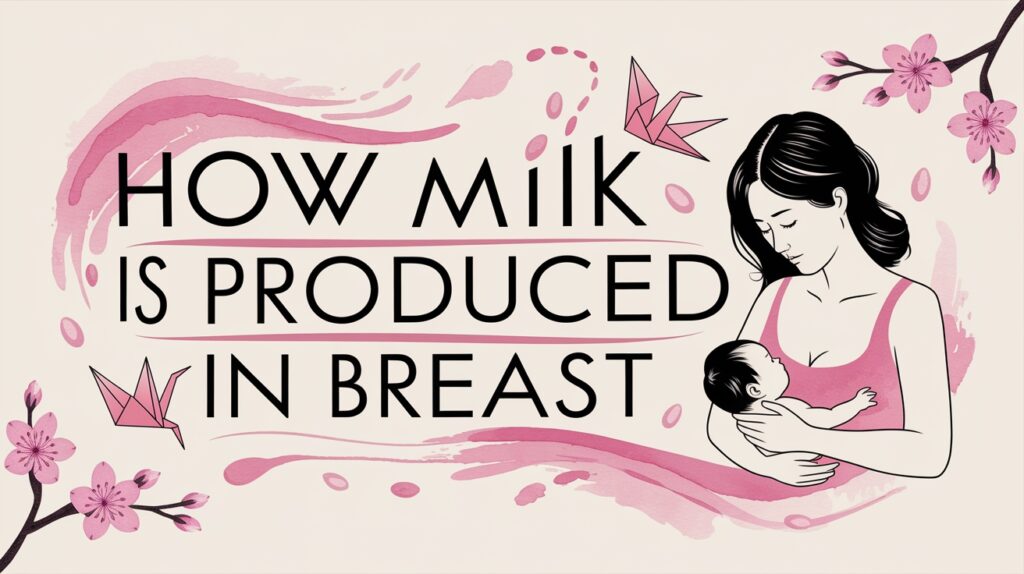 How Milk is Produced in Breast