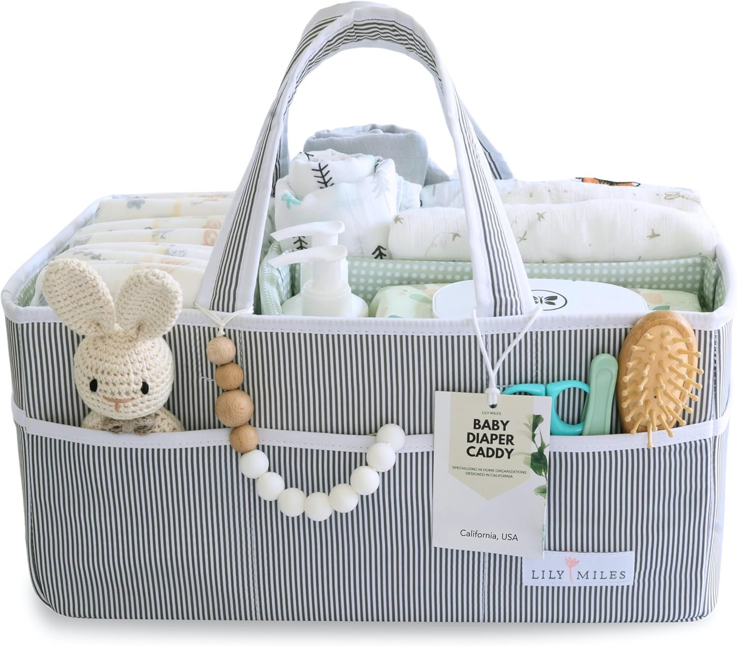 Lily Miles Baby Diaper Caddy