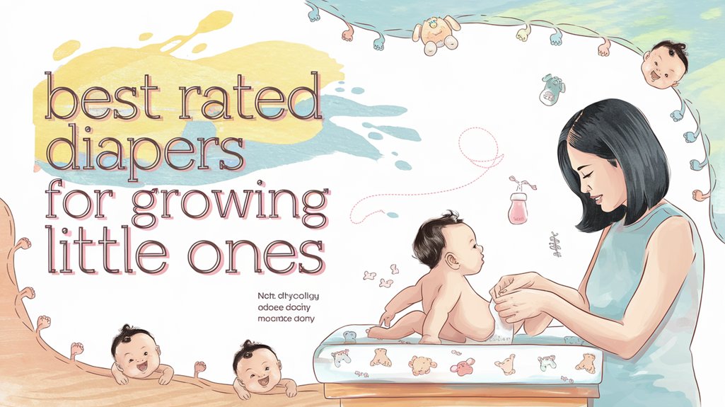 Best Rated Diapers for Growing Little Ones