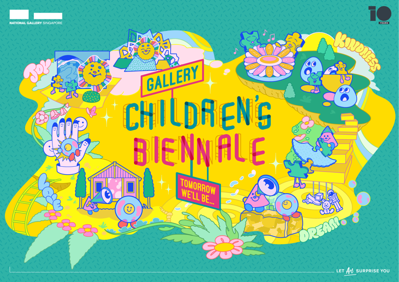 Gallery Children's Biennale 2025. Image credit: National Gallery Singapore
