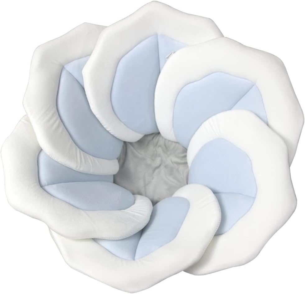 Baby Bath Pad for Infant Bathtub Sink Flower Mat