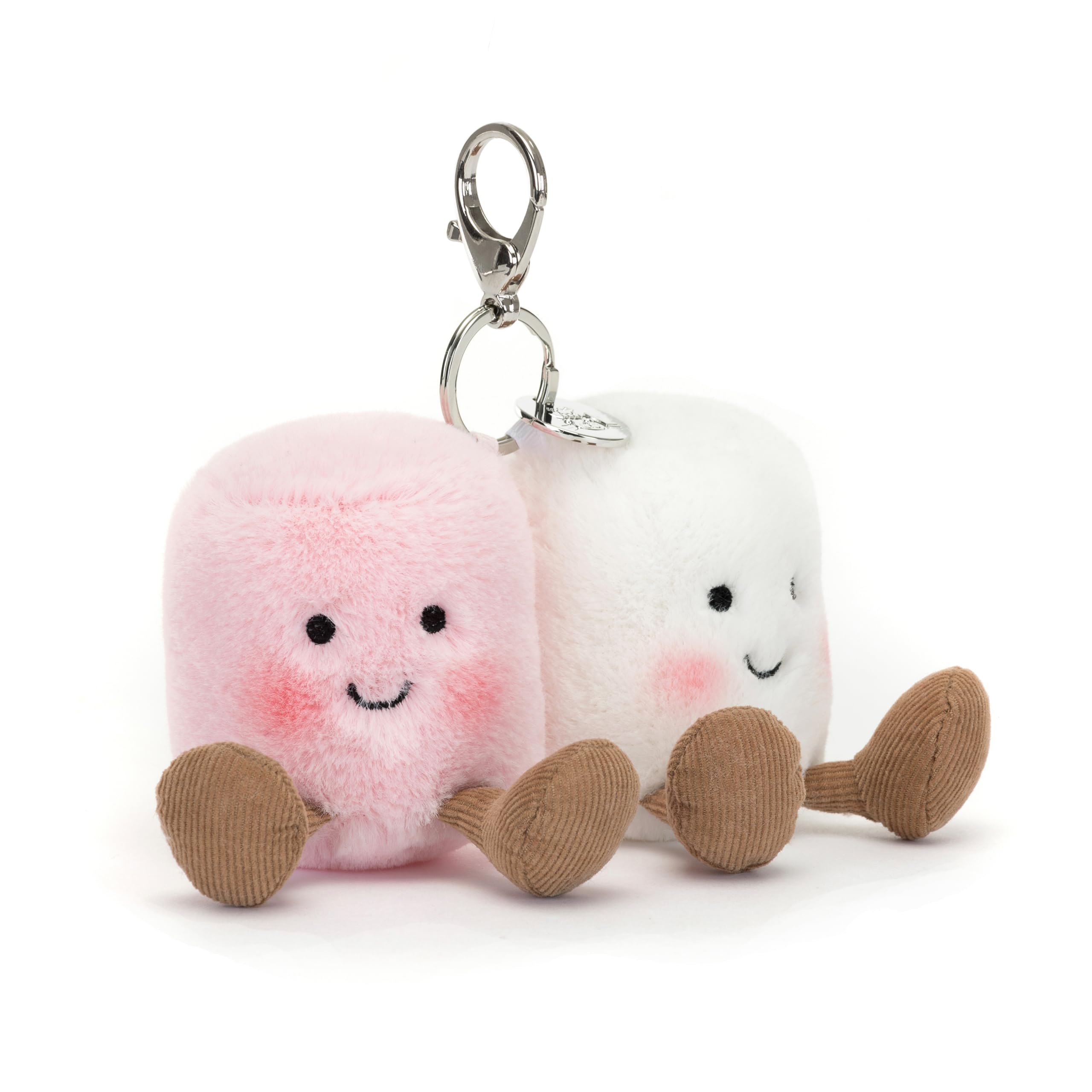 Jellycat Amuseables Pair Of Marshmallows Bag Charm