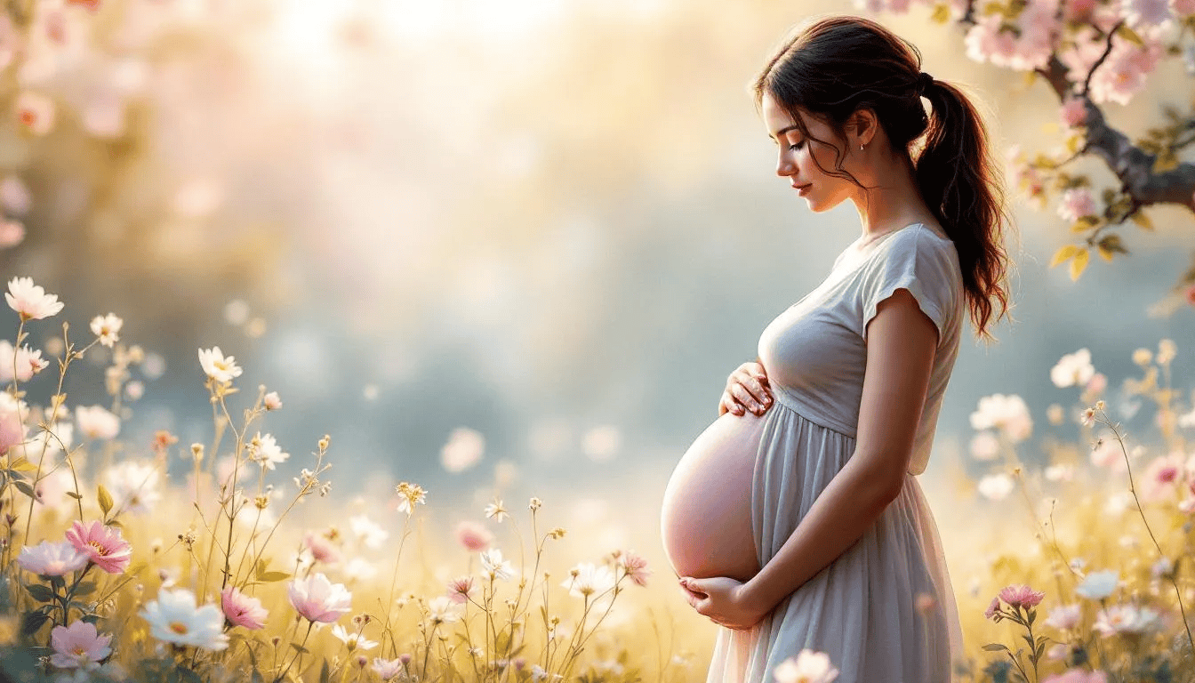 Fetal development milestones during pregnancy.