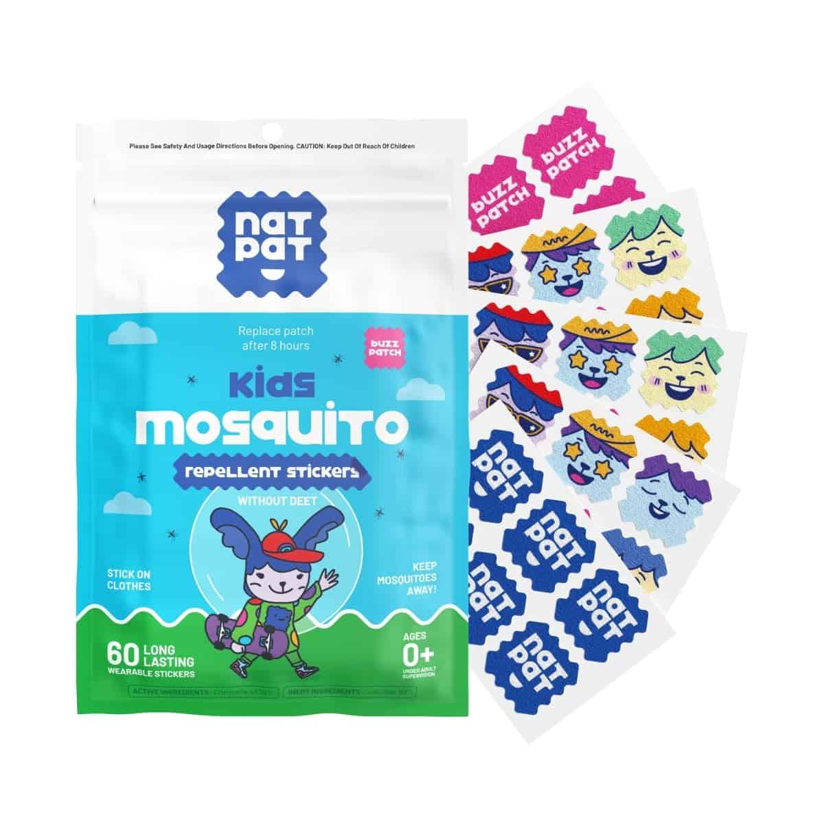 BuzzPatch Mosquito Patch Stickers