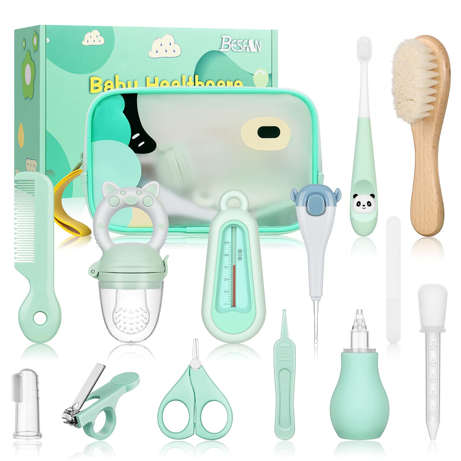 BESFAN 14-in-1 Baby Healthcare & Grooming Kit