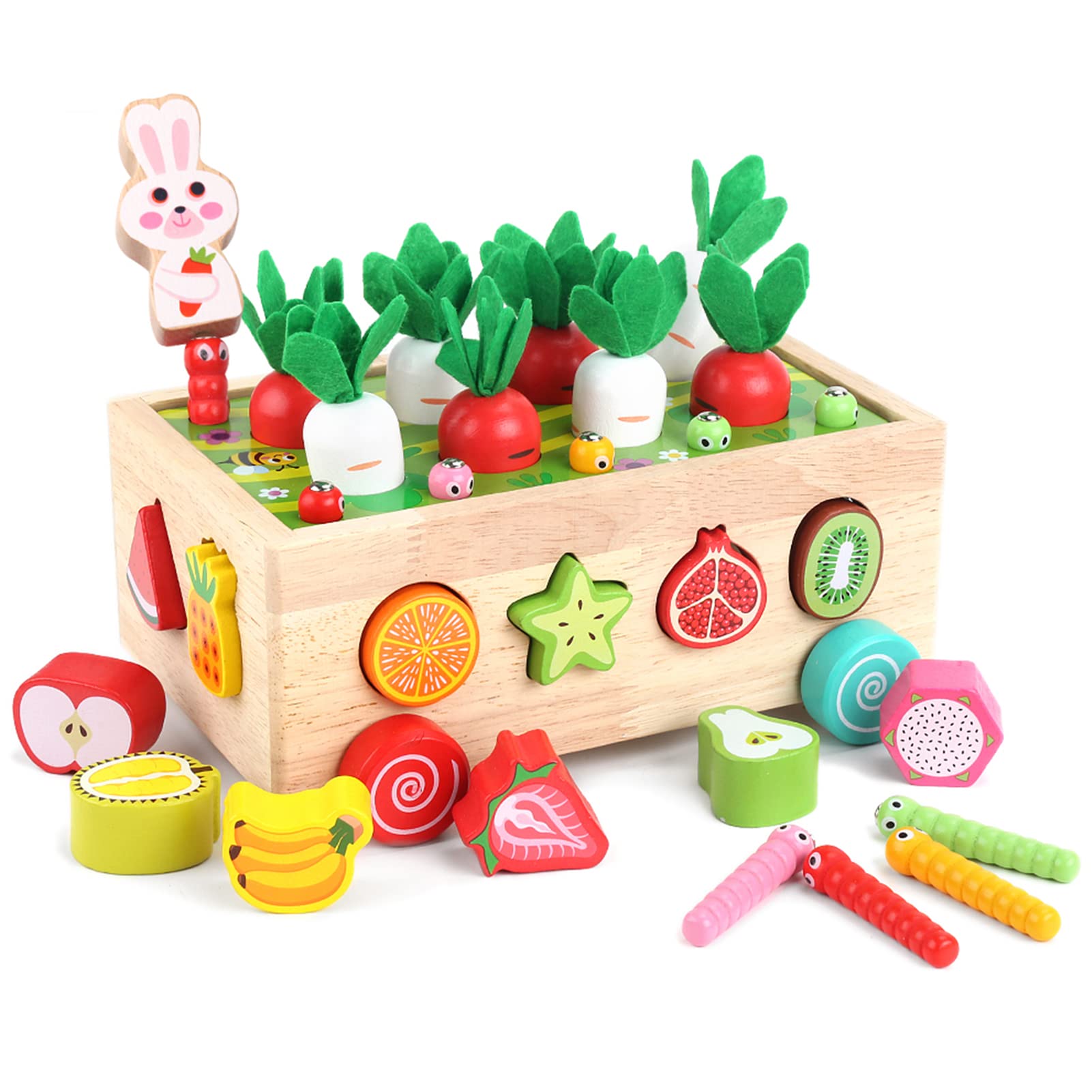Montessori Wooden Farm Toy
