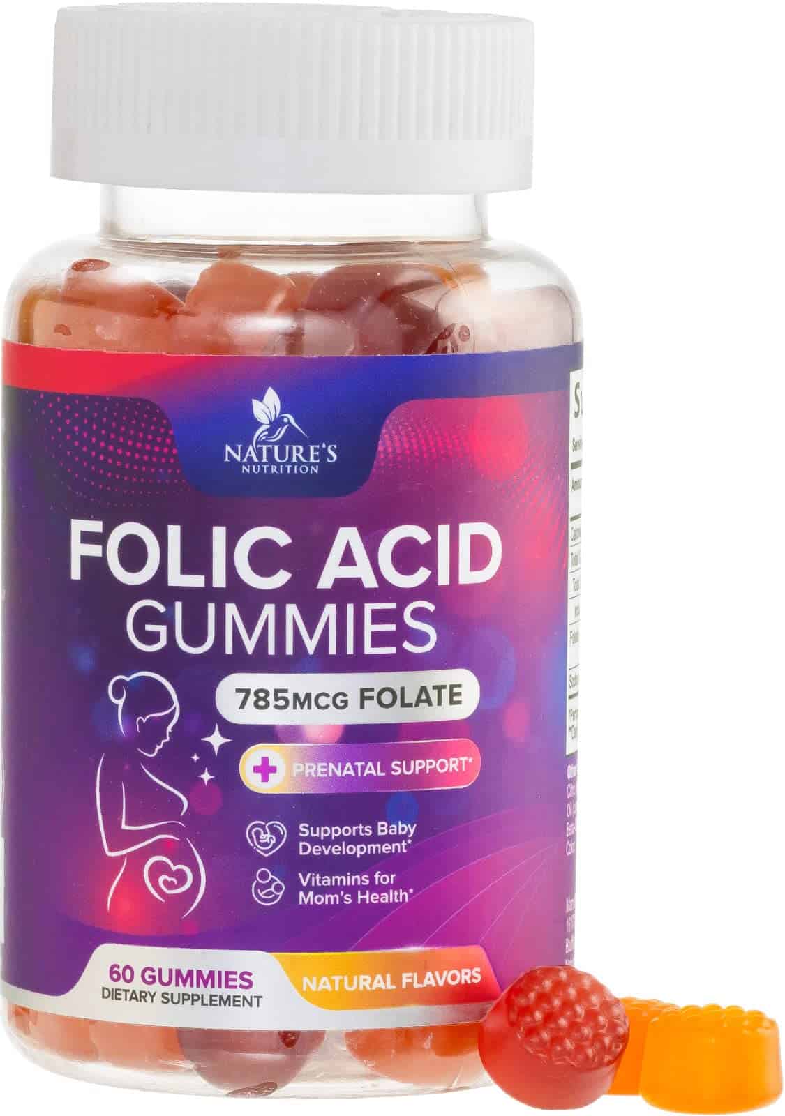 Folic Acid Gummies 400mcg