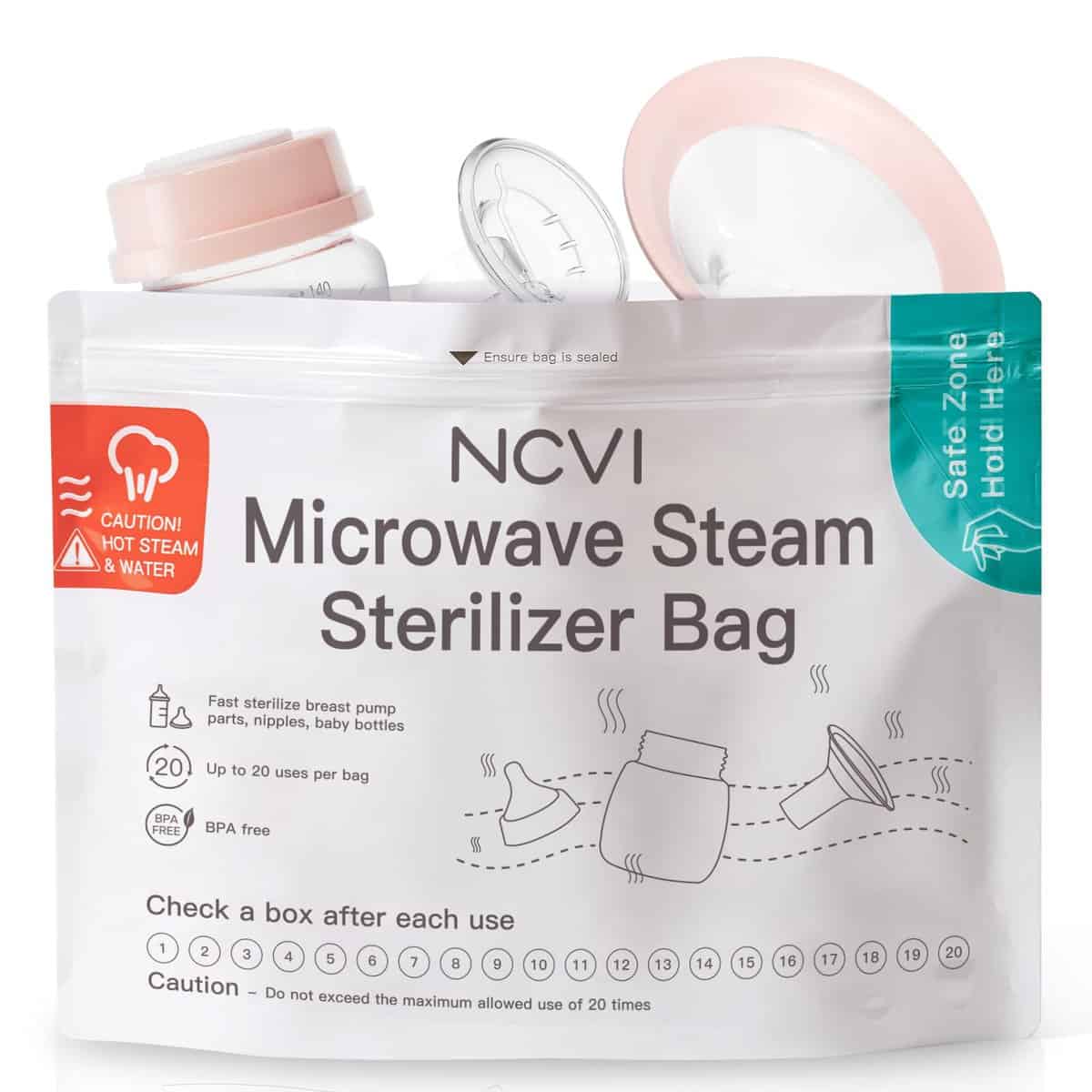 NCVI Microwave Sterilizer Bag
