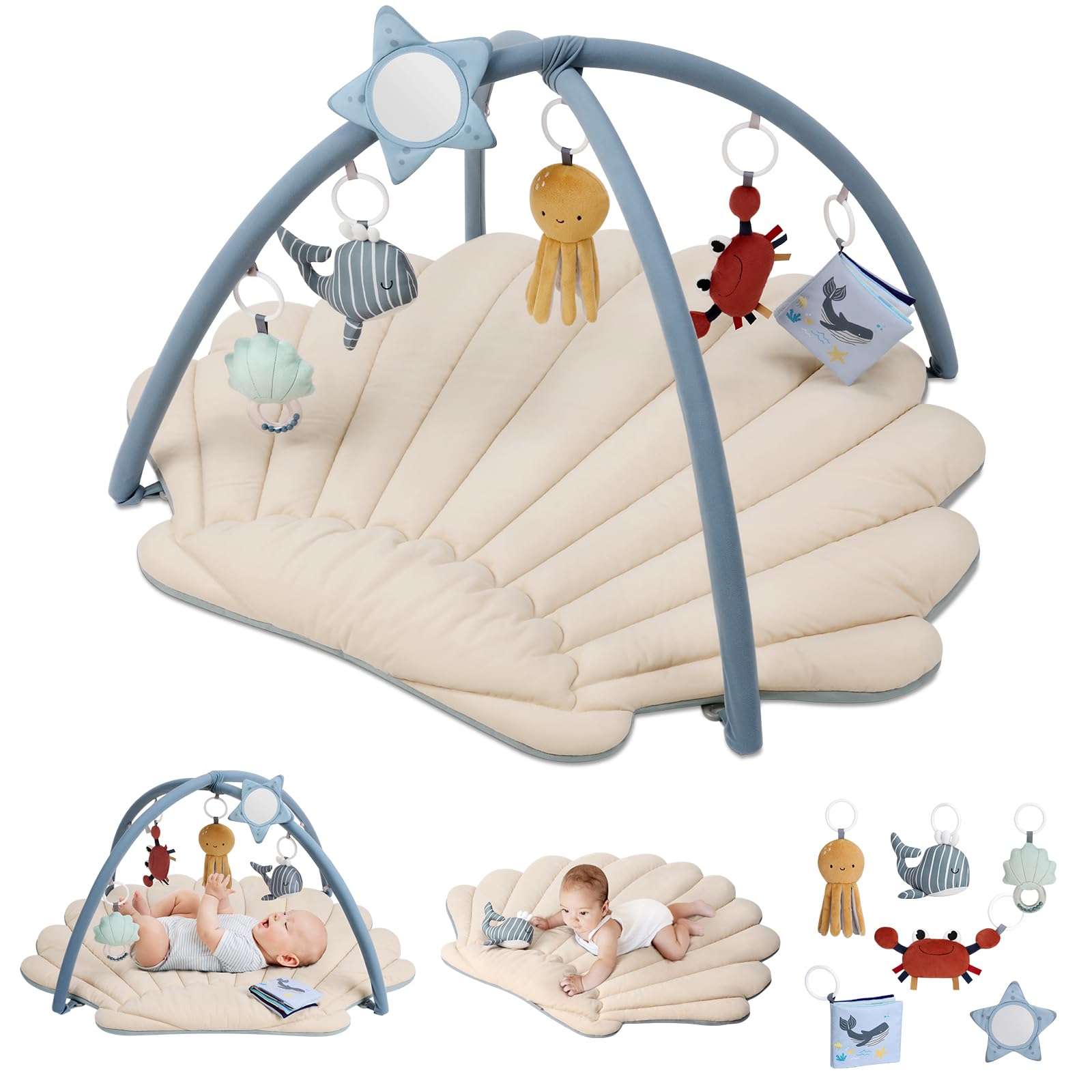 Blissful Diary Shell Play Mat