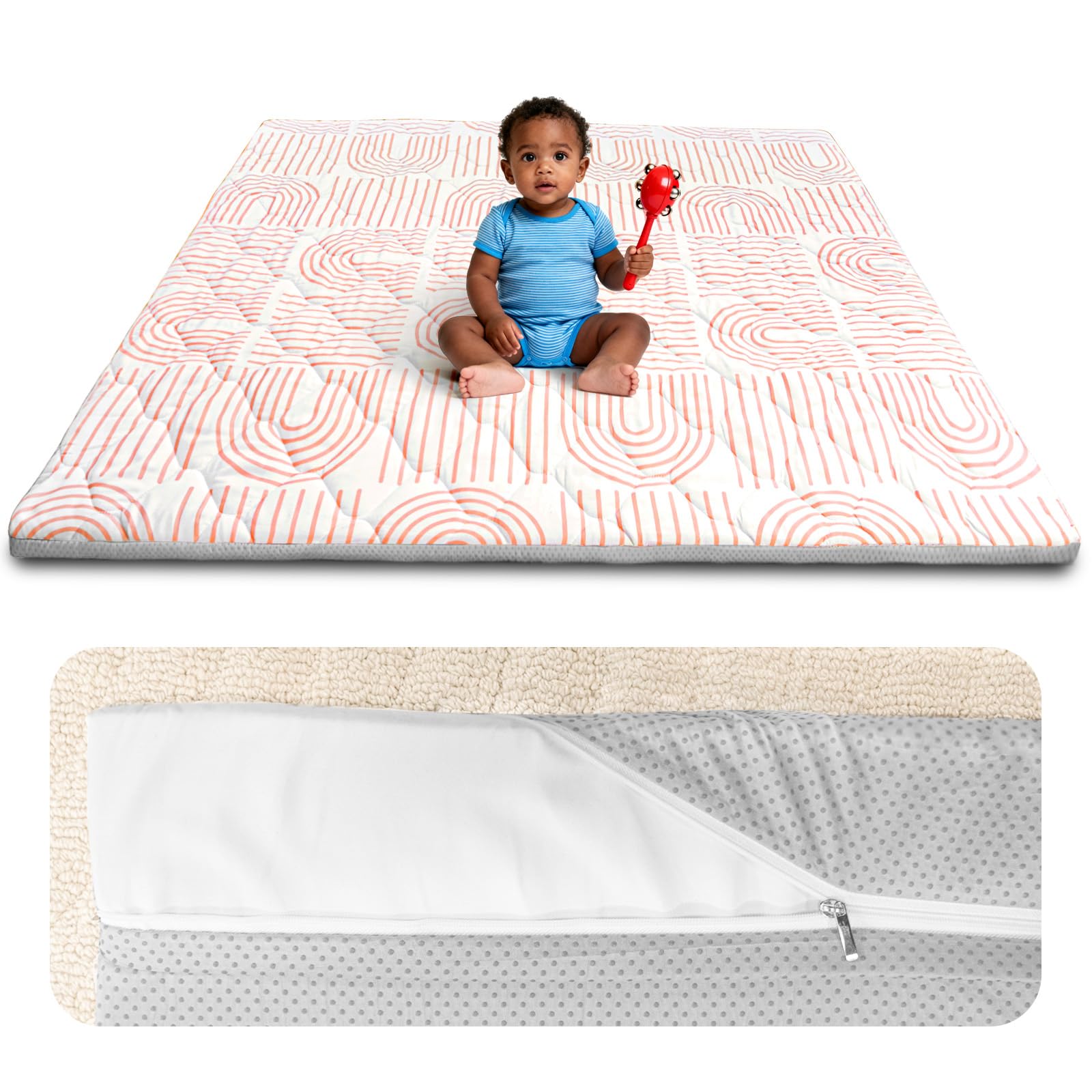 Beavtaens Rainbow Play Mat 50x50