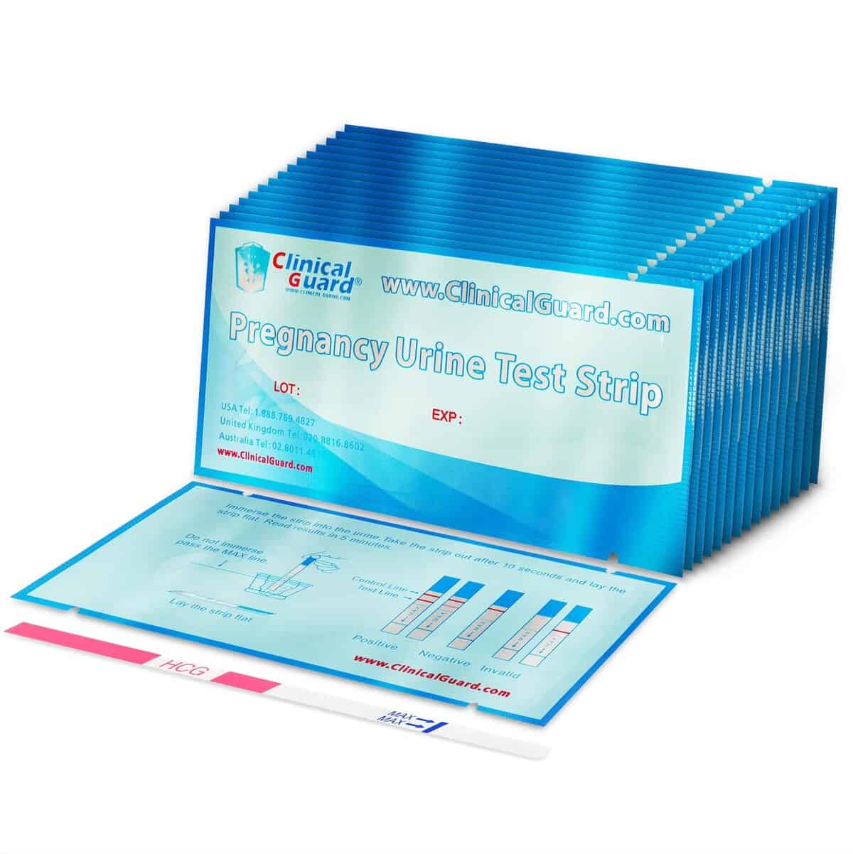 ClinicalGuard HCG Test Strips
