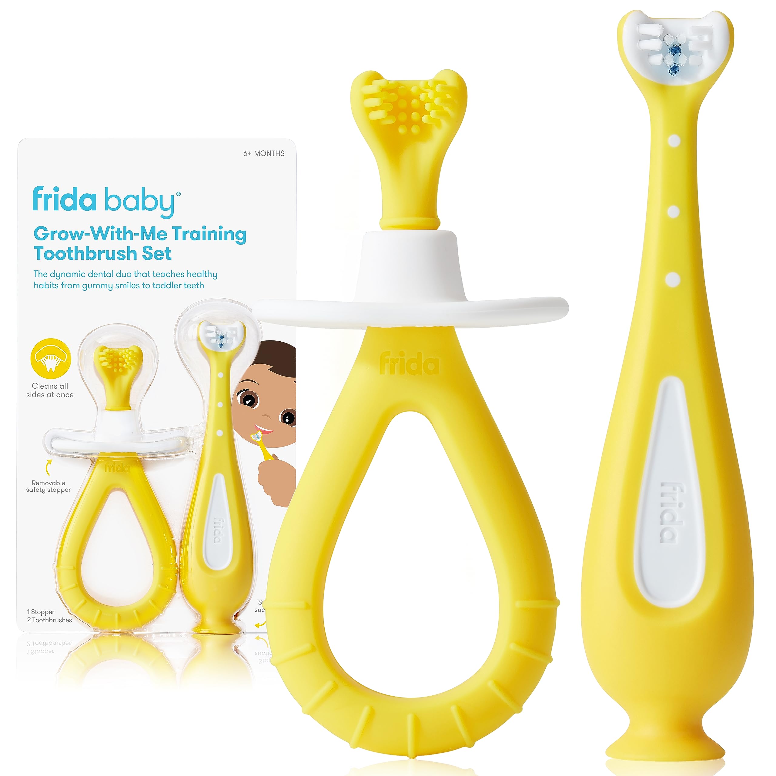 Frida Baby Grow-with-Me Toothbrush Set