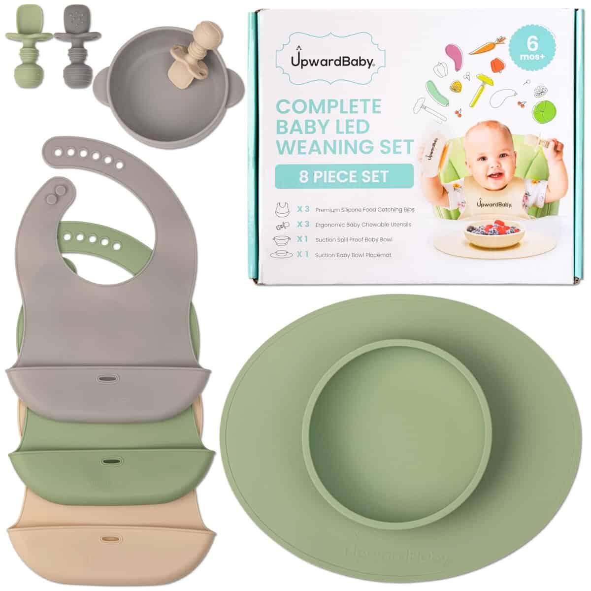 UpwardBaby 8PC Weaning Set