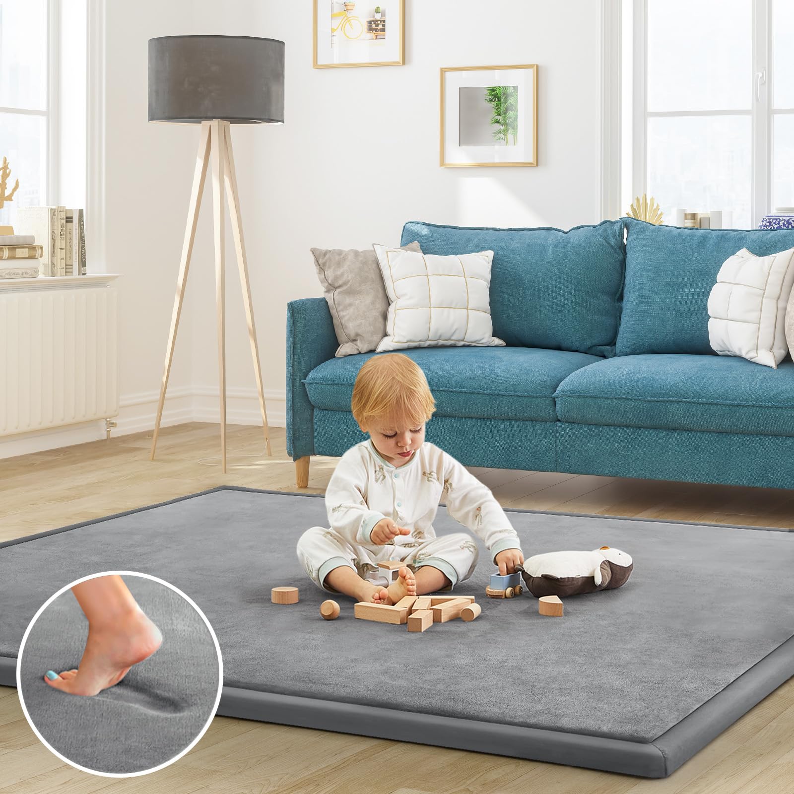 ILPEOD Memory Foam Play Mat