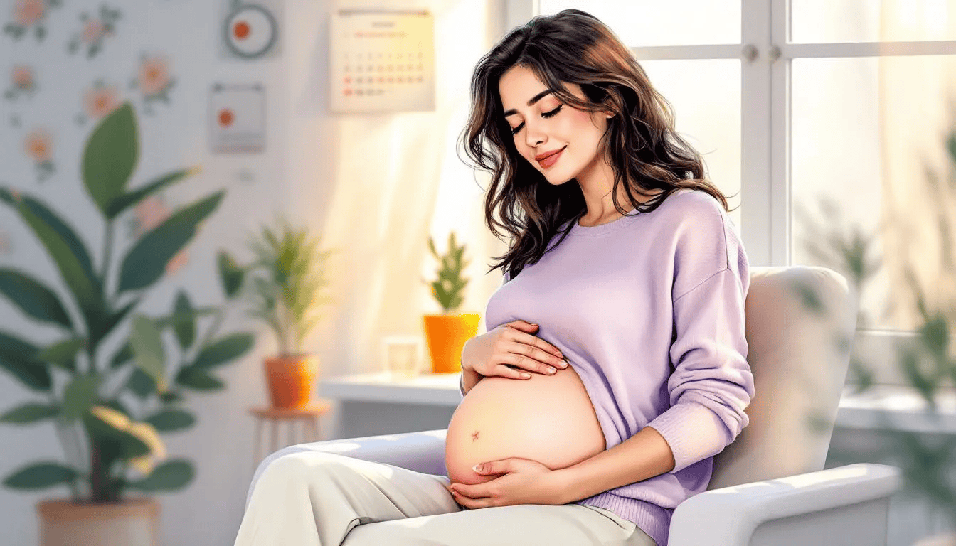 Common early pregnancy symptoms experienced by women.