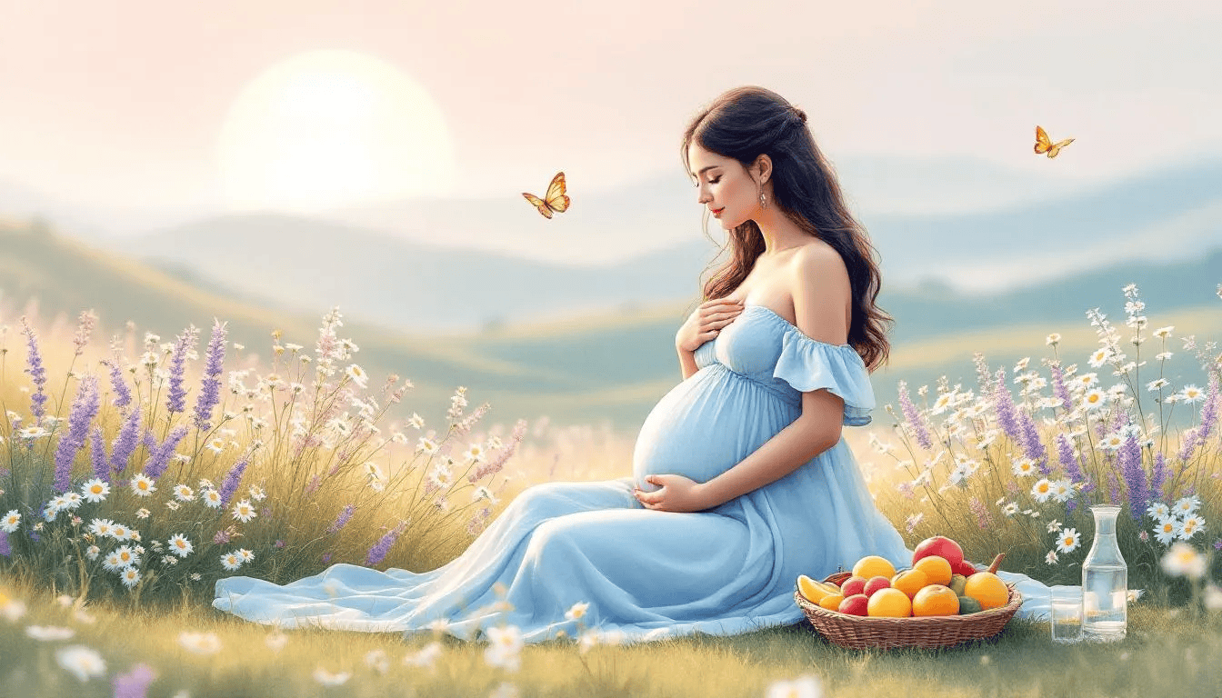 Healthy lifestyle tips for pregnant women.