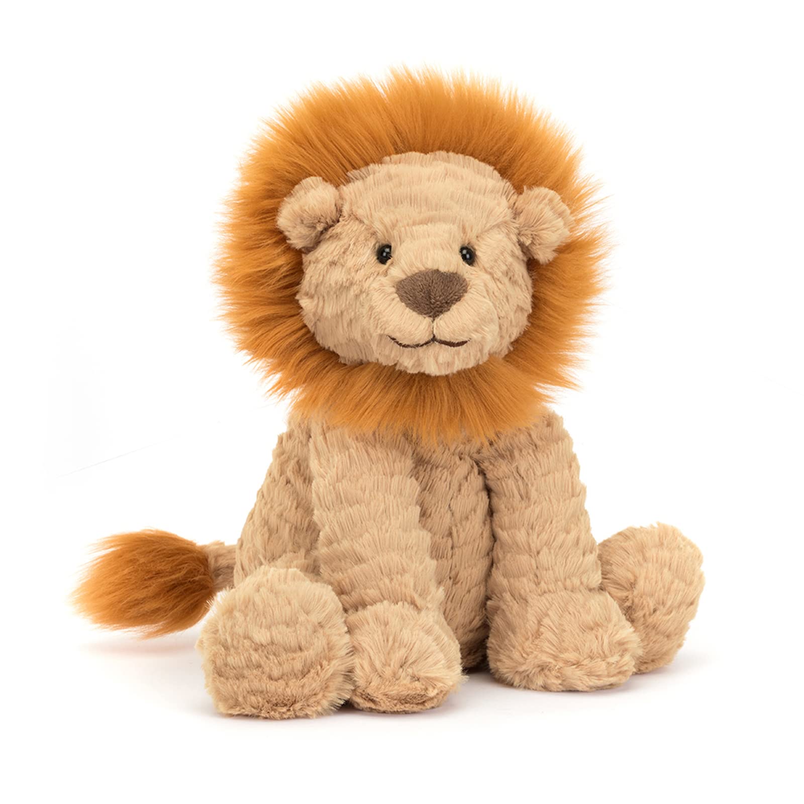 Jellycat Fuddlewuddle Lion, Medium Yellow